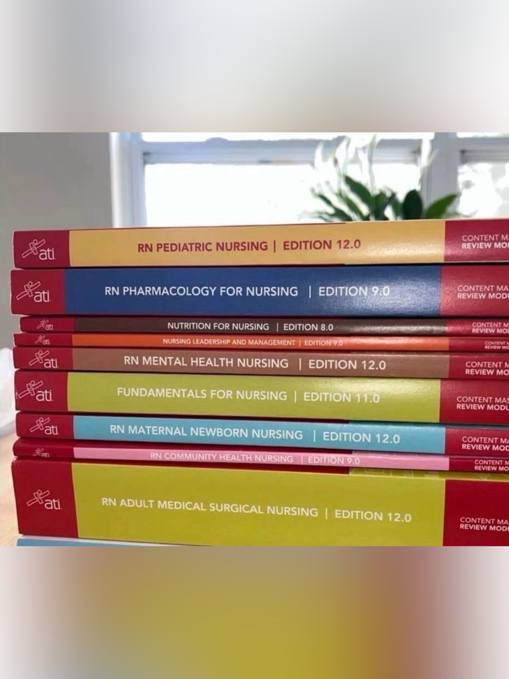 ATI RN Nursing Review Modules, Content Mastery Series, SET OF 9
